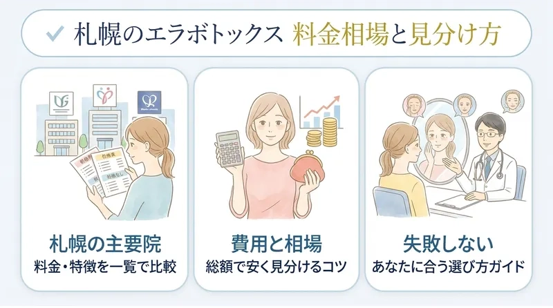 札幌のエラボトックス料金相場