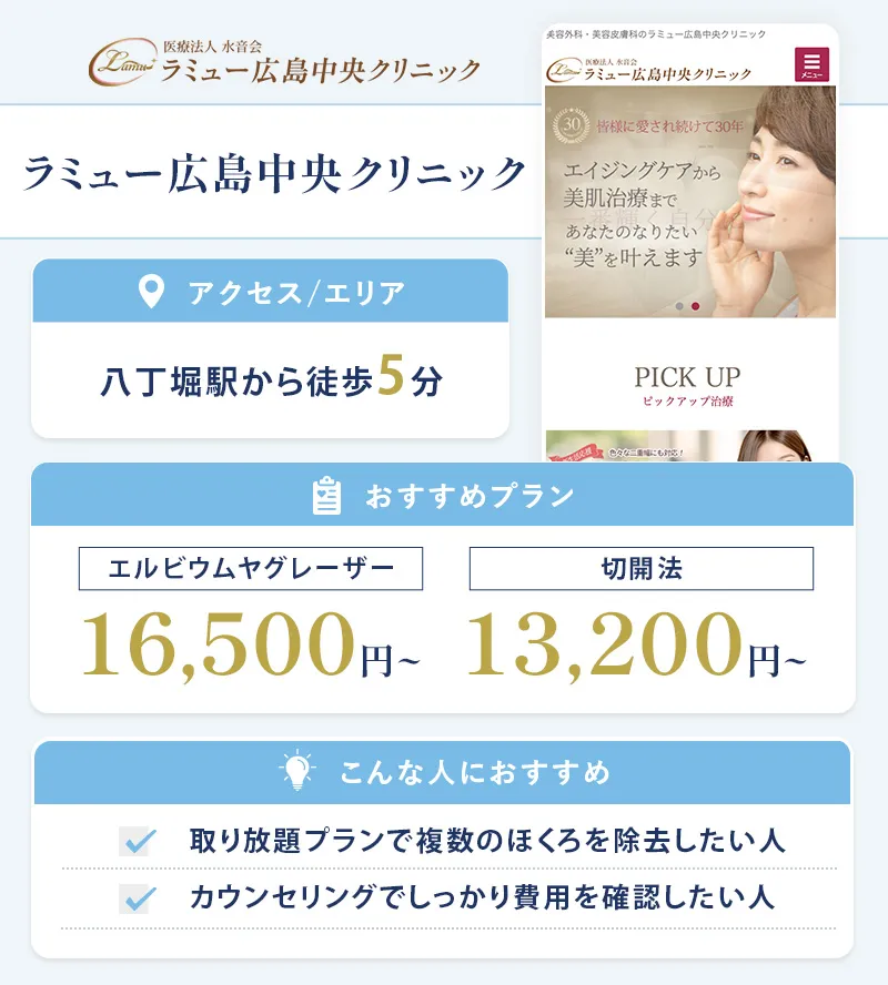 ラミュー広島中央クリニック