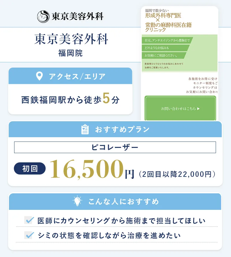 東京美容外科 福岡院