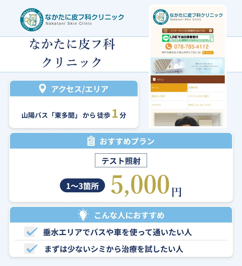 なかたに皮フ科クリニック