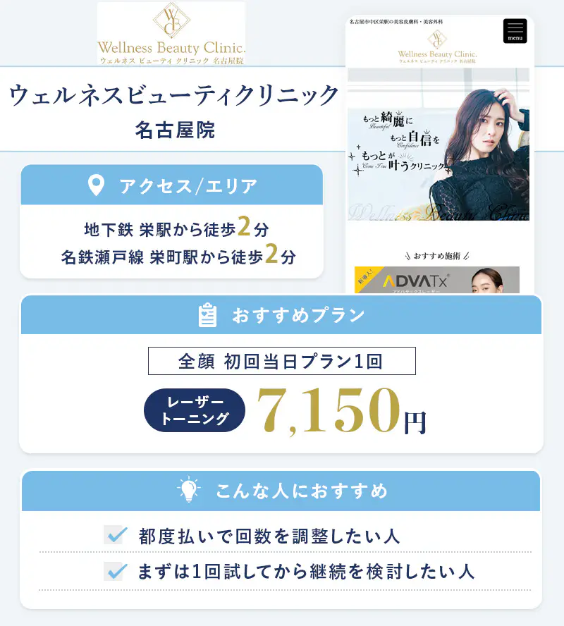 ウェルネスビューティークリニック 名古屋院