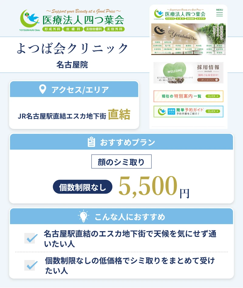 よつば会クリニック 名古屋院