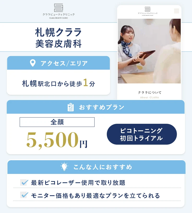 札幌クララ美容皮膚科