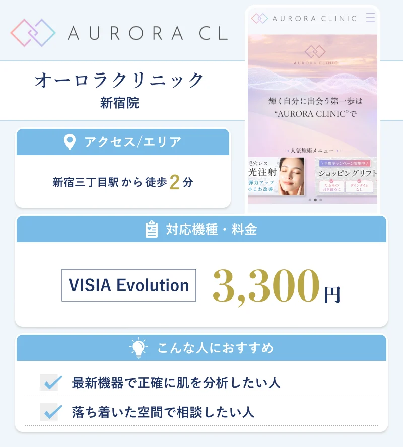 オーロラクリニック 新宿院